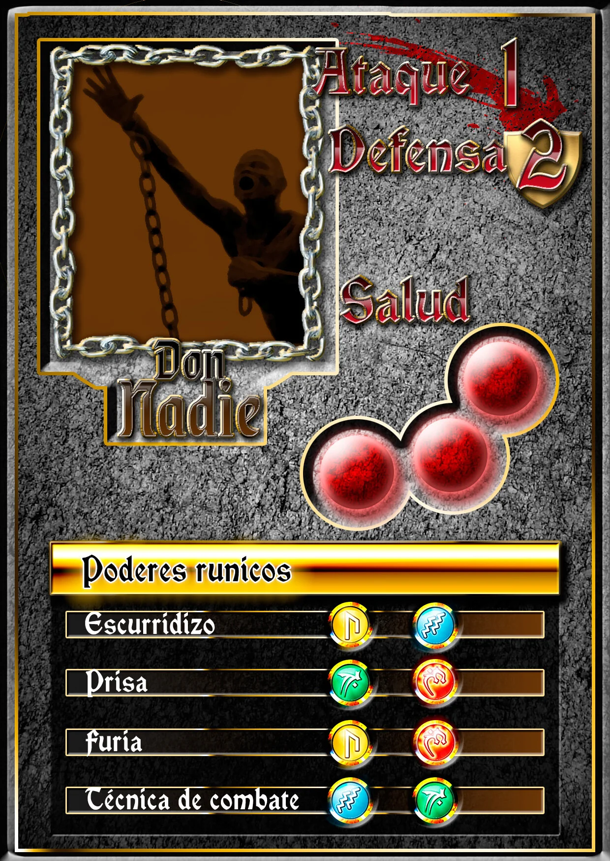 Character sheets / 05